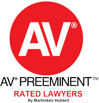 AV Preeminent | Rated Lawyers | By Martindale-Hubbell